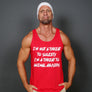 Men's "I'm Not a Threat to Society" Tank Top
